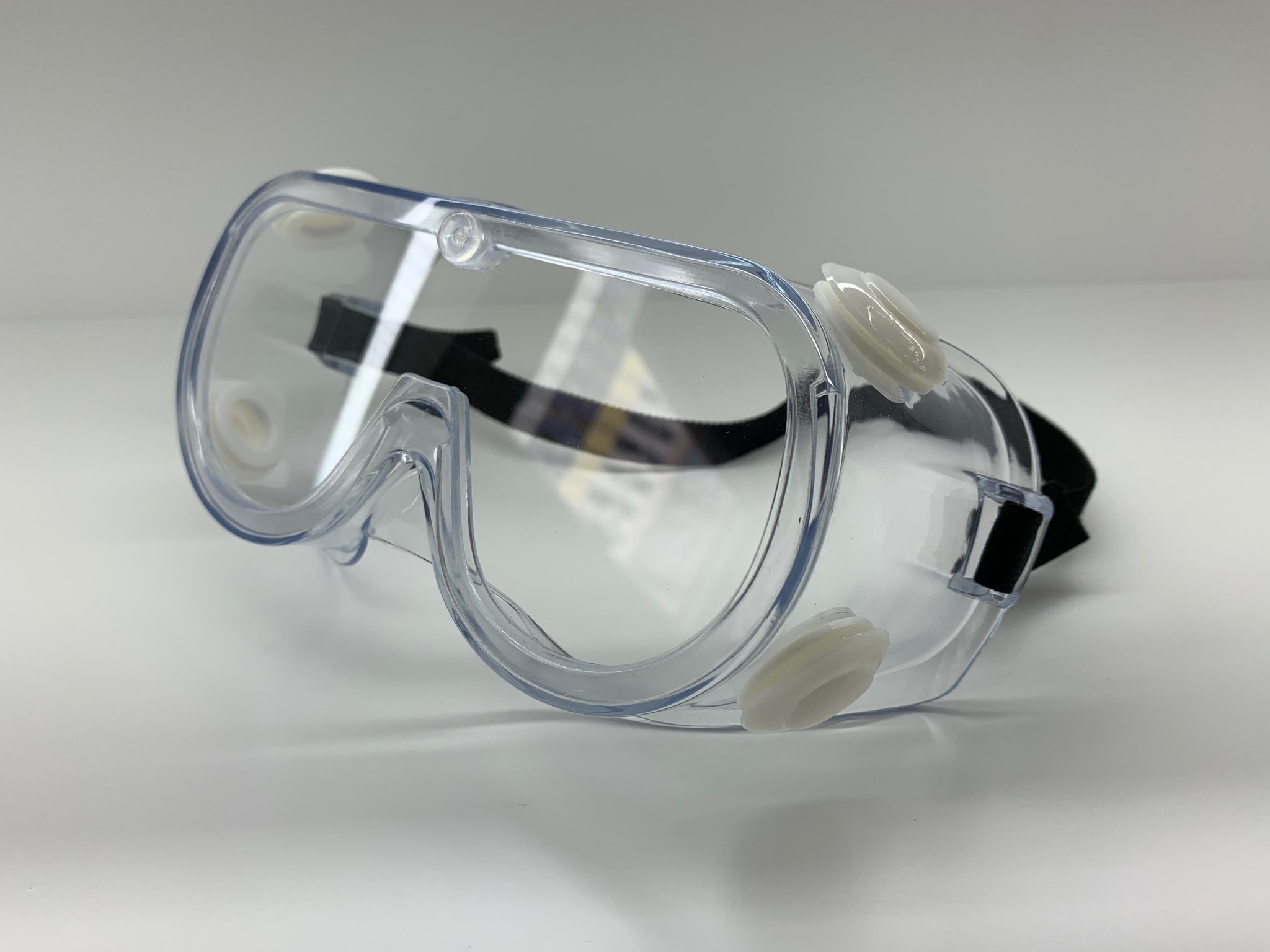 safety glasses under face shield